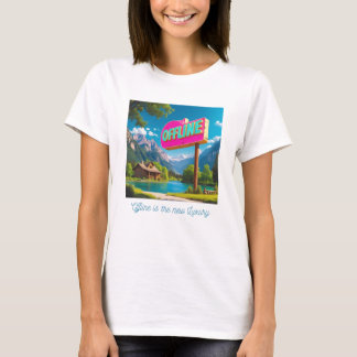 Camiseta Offline é o novo luxo