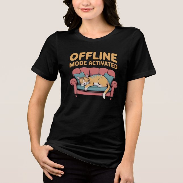 CAMISETA OFFLINE MODE ACTIVATED (Frente)