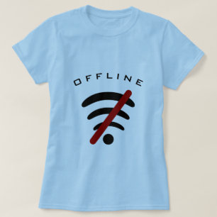 Camiseta Offline - Personalizável -