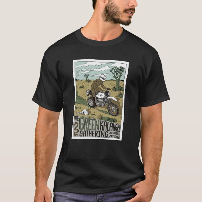 Camiseta Offroad GS Dirtbike t shirt (Frente)