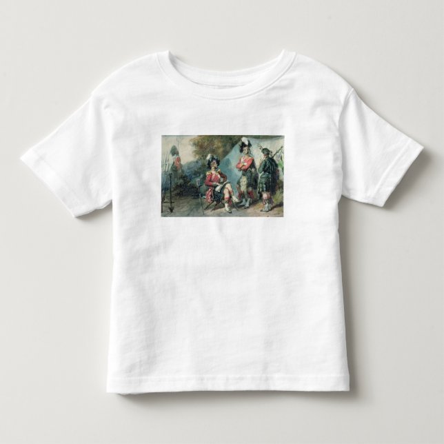 Camiseta Oficiais dos 79.o escoceses (Frente)