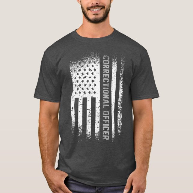 Camiseta Oficial Correto Com Bandeira Americana (Frente)