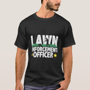 Camiseta Oficial da Força de Proteção Lawnmower Gardening M