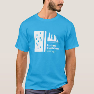 Camiseta Oficial de Chicago dos Urban Sketchers