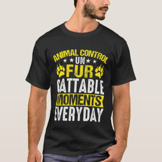 Camiseta Oficial de Controle de Animais Caçador de Animais