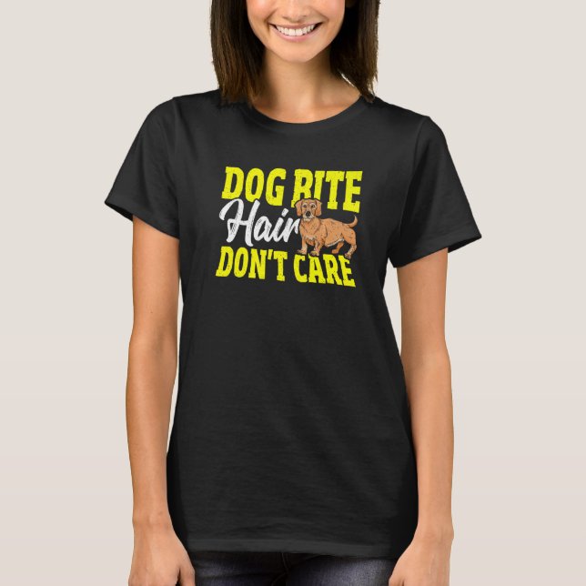 Camiseta Oficial de Controle de Animais para um Resgate de  (Frente)