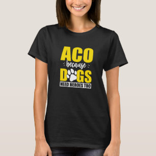 Camiseta Oficial de Controlo Animal Aco Hero Aco