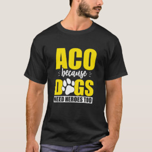Camiseta Oficial de Controlo Animal Aco Hero Aco
