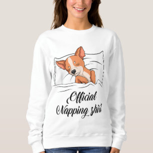 Camiseta Oficial de doação do cão Chihuahua pijamas dormind