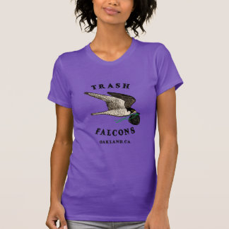 Camiseta Oficial de Falcões de Lixo - Roxo