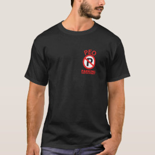 Camiseta Oficial de Fiscalização de Estacionamento Divertid