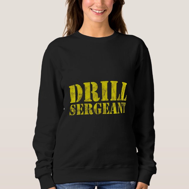 Camiseta Oficial de Garantia da Equipe de Drill Sargento (Frente)