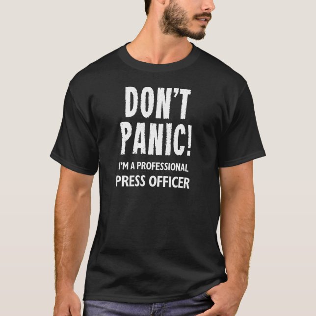 Camiseta Oficial de imprensa (Frente)