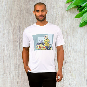 Camiseta Oficial de Motocicleta da Polícia Aplicação da Lei