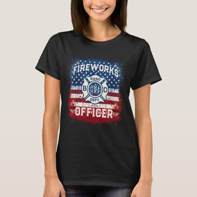 Camiseta Oficial De Segurança Pyro Te (Frente)