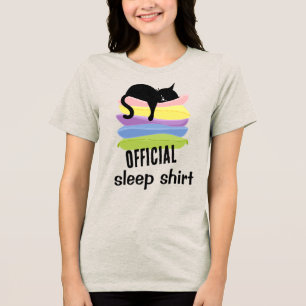 Camiseta Oficial de Sono do Gato   Moda de Sono Di