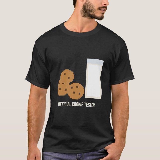 Camiseta Oficial de Teste de Biscoitos de Natal Di (Frente)