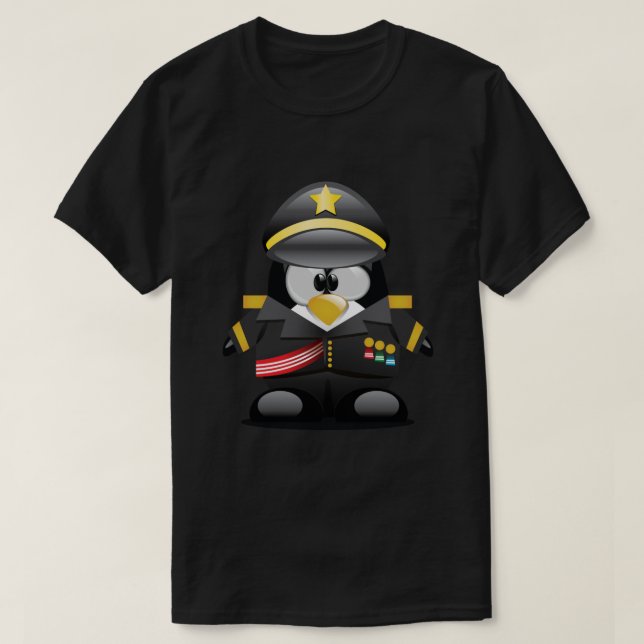 Camiseta Oficial de Tux (Frente do Design)