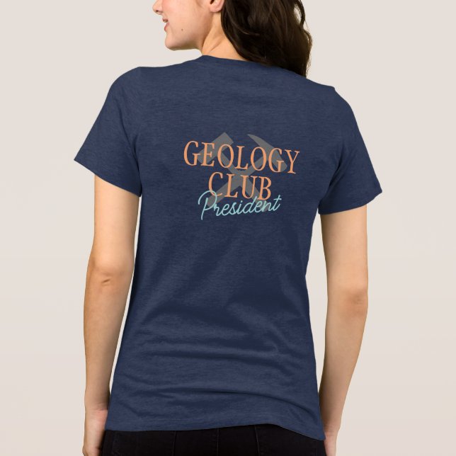 Camiseta Oficial do Clube de Geologia  (Verso)