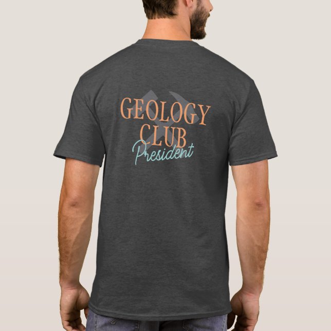 Camiseta Oficial do Clube de Geologia  (Verso)