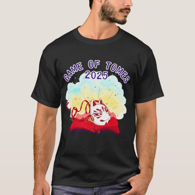Camiseta Oficial do Jogo de Tomos 2025 (Frente)