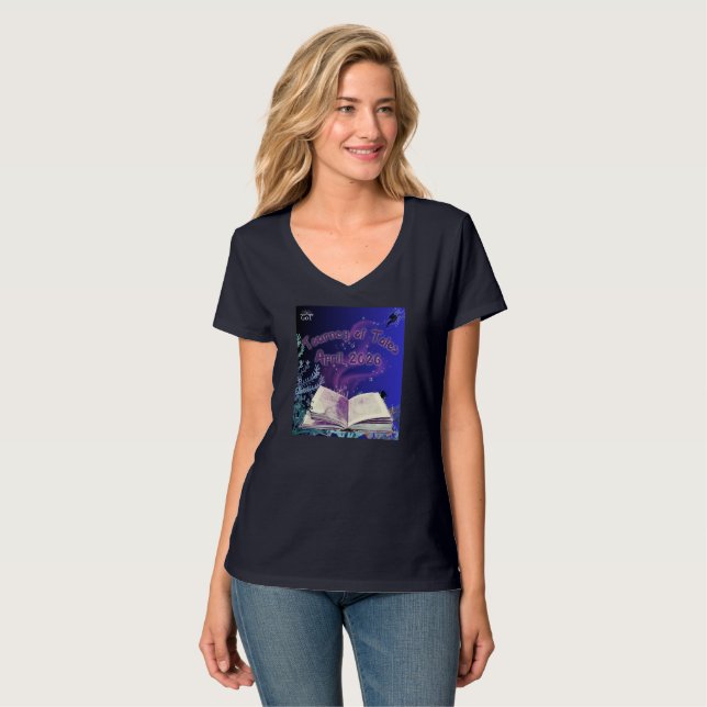 Camiseta Oficial do Torneio de Contos de Abril de  (Frente Completa)