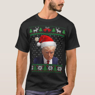 Camiseta Oficial Donald Trump Mug Foto De Natal Feio Tr