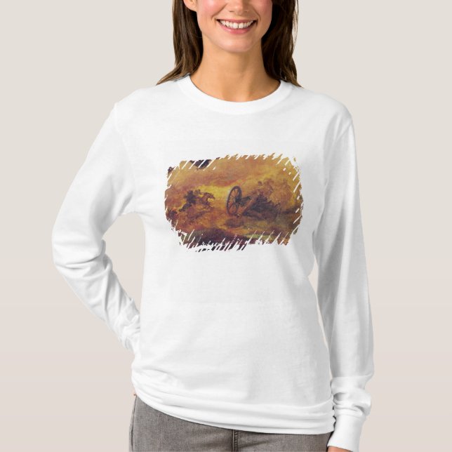 Camiseta Oficial dos Hussars, detalhe de canhão sobre (Frente)
