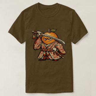 Camiseta Oficial Laranja — Samurai de Alta Patente da Fruta