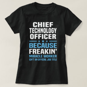 Camiseta Oficial principal da tecnologia
