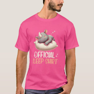 Camiseta Oficial Rhino PJ Dormindo Paja