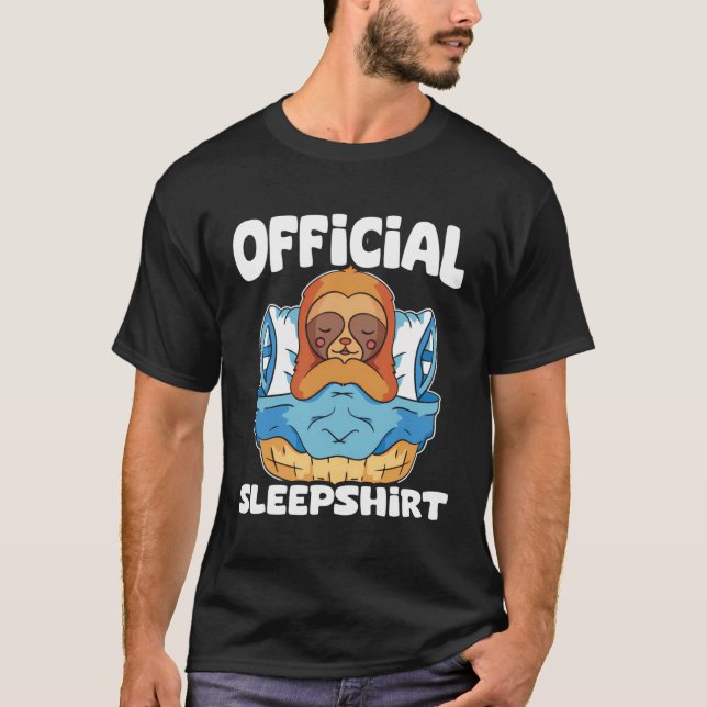Camiseta Oficial Sloth Animal Lover Funt (Frente)