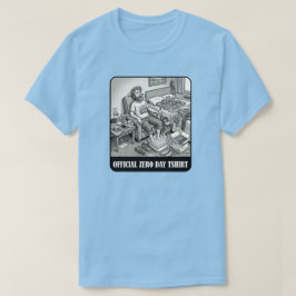 Camiseta Oficial Zero Day divertida cartoon