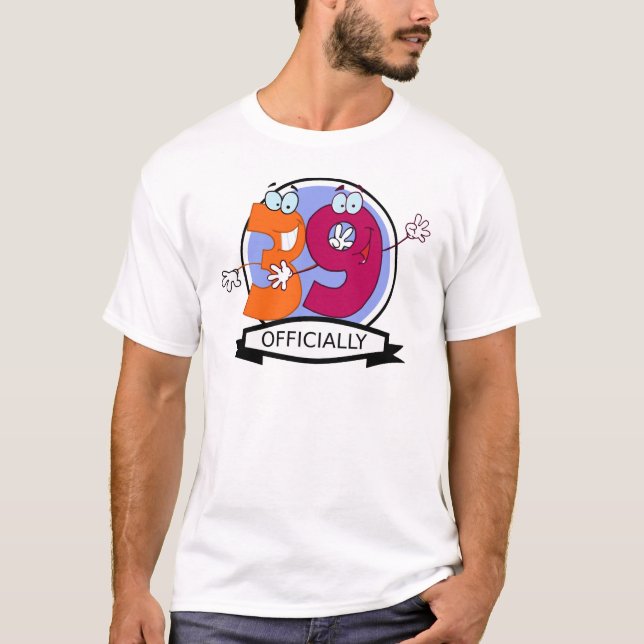 Camiseta Oficialmente 39 Banner de Aniversário (Frente)