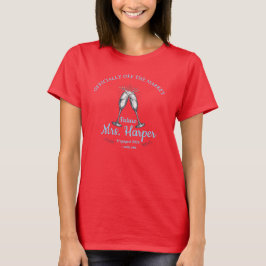 Camiseta Oficialmente fora do mercado | Futuro nome da Sra.