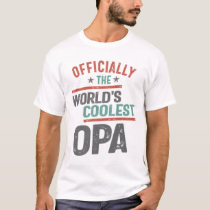 Camiseta Oficialmente o Opa mais legal do mundo