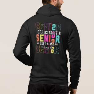 Camiseta Oficialmente Um Sênior 2026 Meu Último Primeiro Di