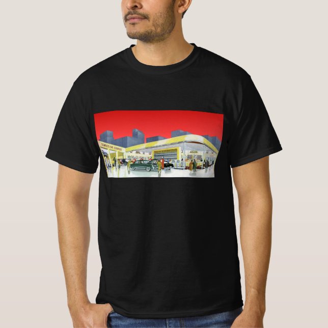 Camiseta Oficina Completa de Serviços Automotivos Clássicos (Frente)