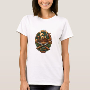 Camiseta Oficina de Cinzel de Madeira Arte