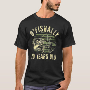 Camiseta O'fishally 30 anos aniversário de 30 anos do pesca