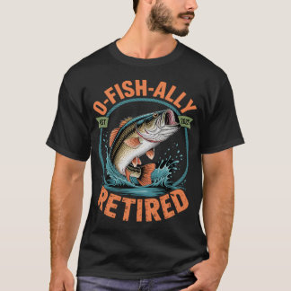 Camiseta O'fishally 56 anos de idade 56º aniversário de pes