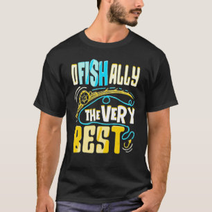 Camiseta Ofishally A Melhor Vara de Pesca Fisher Pescador