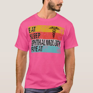 Camiseta Oftalmologista Engraçado Doutor Vintage Oftalmolog