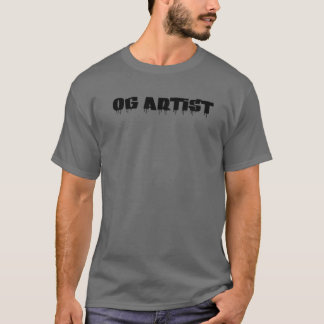 Camiseta OG Artist Word Design