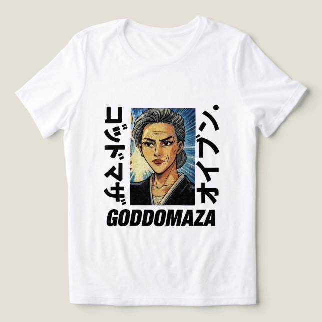 CAMISETA OG MOMOKO COR DA CABEÇA TEXTO NEGRITO DA VISTA FRO (Design frontal)