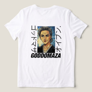 CAMISETA OG MOMOKO VINTAGEM DE CABEÇA VINTAGEM DE COR DE VO