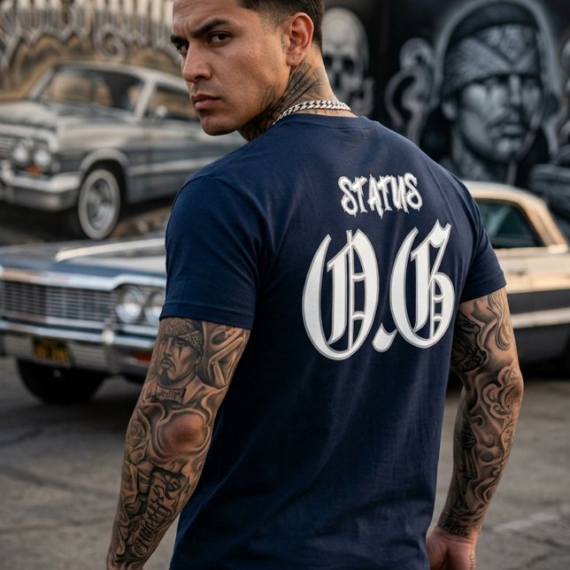 Camiseta OG Status  back-hit (Status O.G Tshirt)