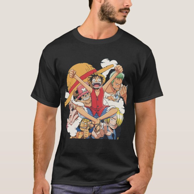 Camiseta OG Straw HORW ANIME MANGA CARTOON MEME GIFT (Frente)