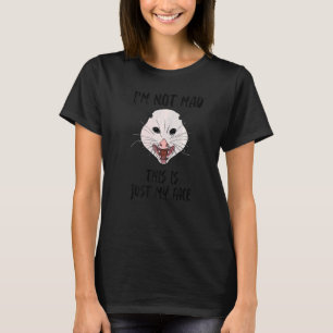 Camiseta Ogambá, não estou zangado. É só o meu rosto.
