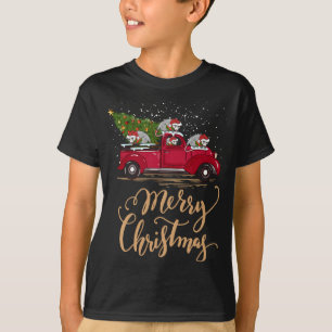 Camiseta Ogambm Dirigindo Árvore de Natal - Ogambá Vermelho